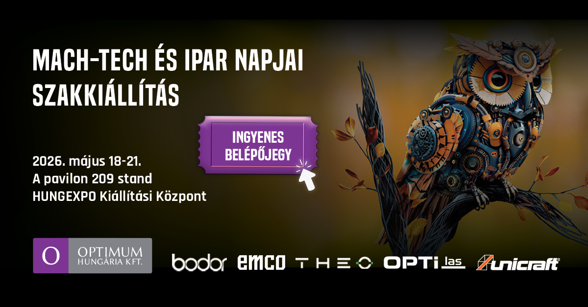 Ipar napjai és Mach-tech kiállítás 2026