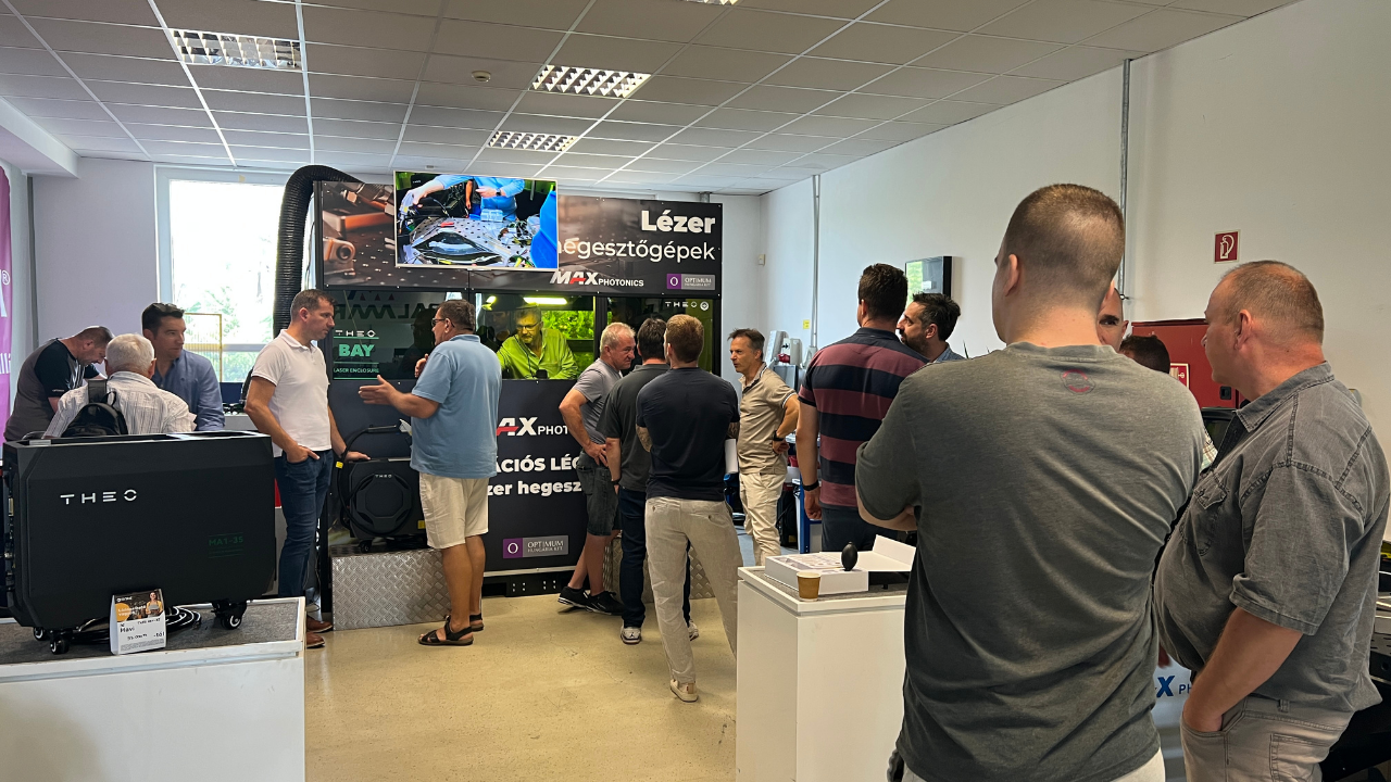 Nagy sikerrel zárult Lézertechnológiai Nyílt Napunk!