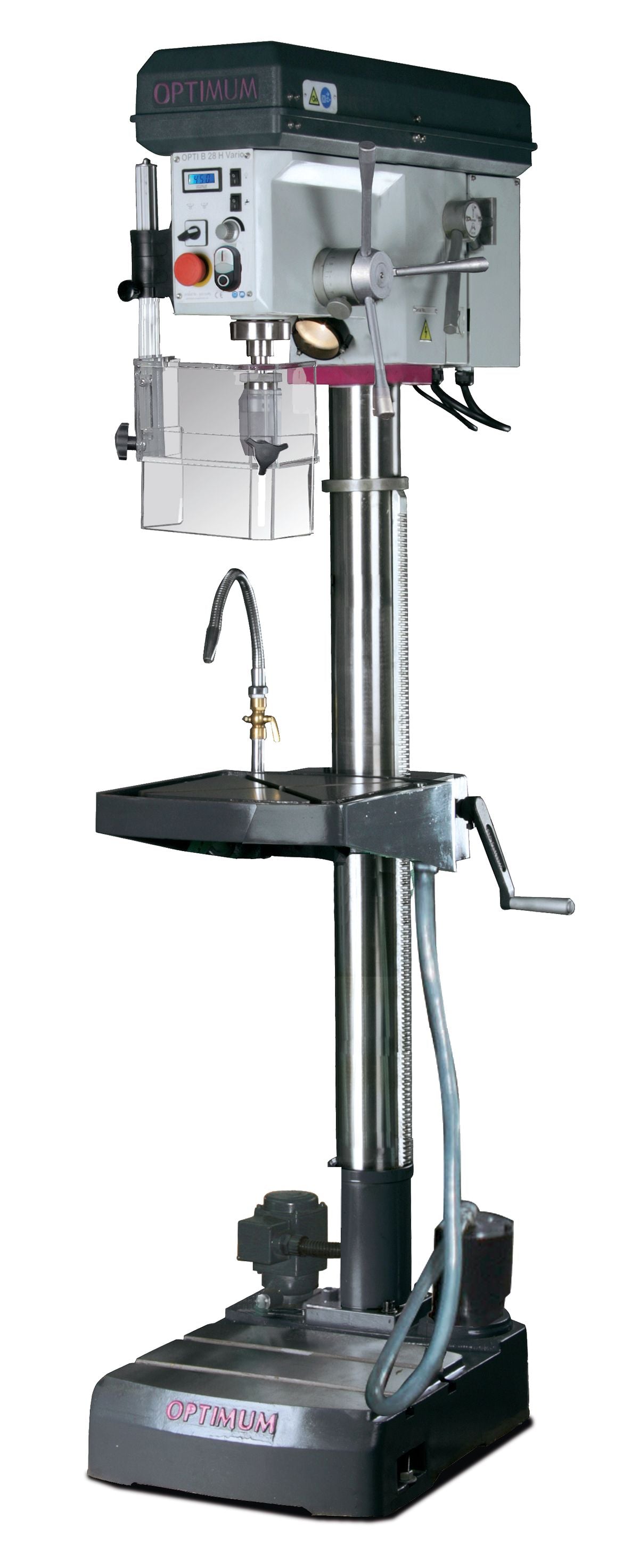 OPTIMUM Fúrógép B28 H Vario (átm.28mm, 1,5kW/230V, 50-6000 f/p, MK3)