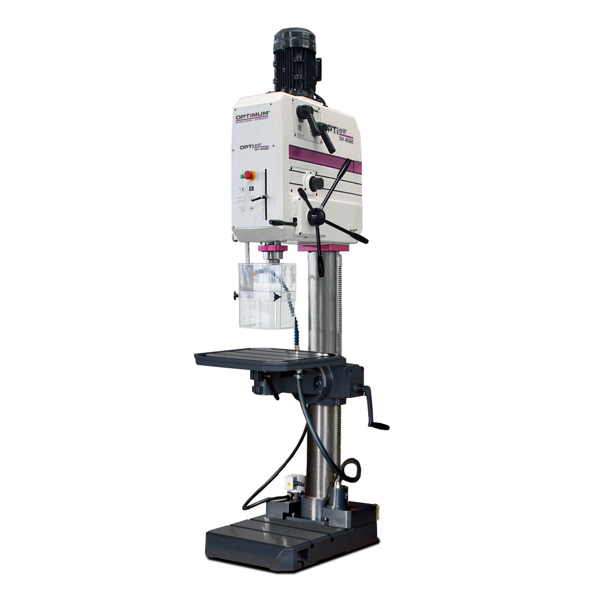 Optimum OPTIdrill DH 45GE Hajtóműves, automatikus orsóelőtolású fúrógép