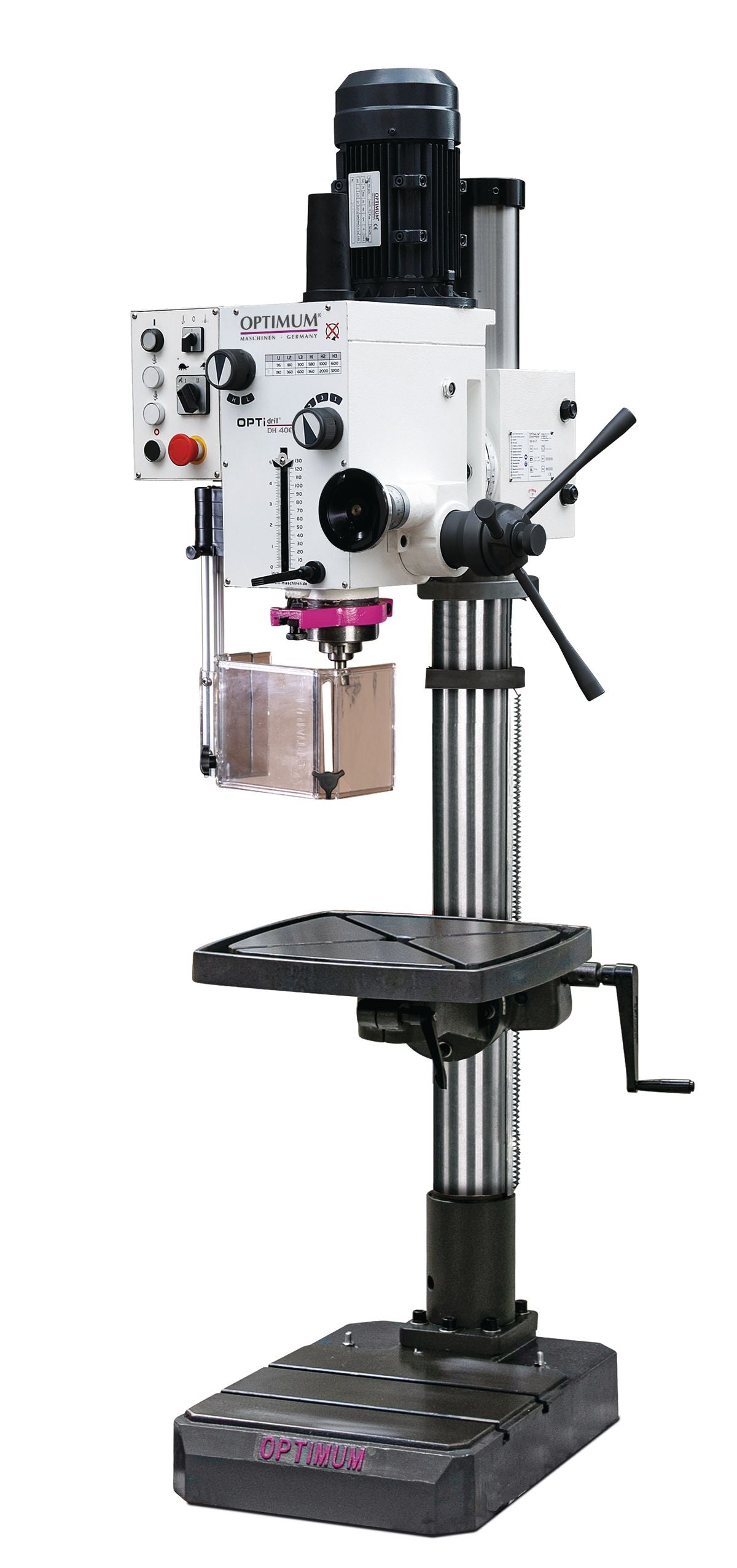 Optimum OPTIdrill DH 40G oszlopos hajtóműves fúrógép (1,5kW/400V)
