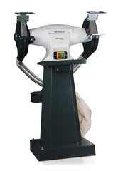 Optimum OPTIgrind GZ25DD köszörűgép, alépítménnyel és elszívó rendszerrel (1,1kW/400V, 250x30x25mm)