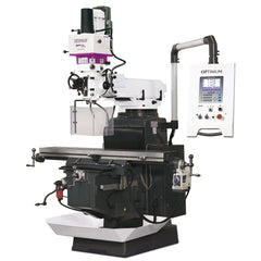 Optimum OPTImill MF 4V marógép 3 tengelyes útmérővel (3,75kW, 1.370x254mm, SK40)