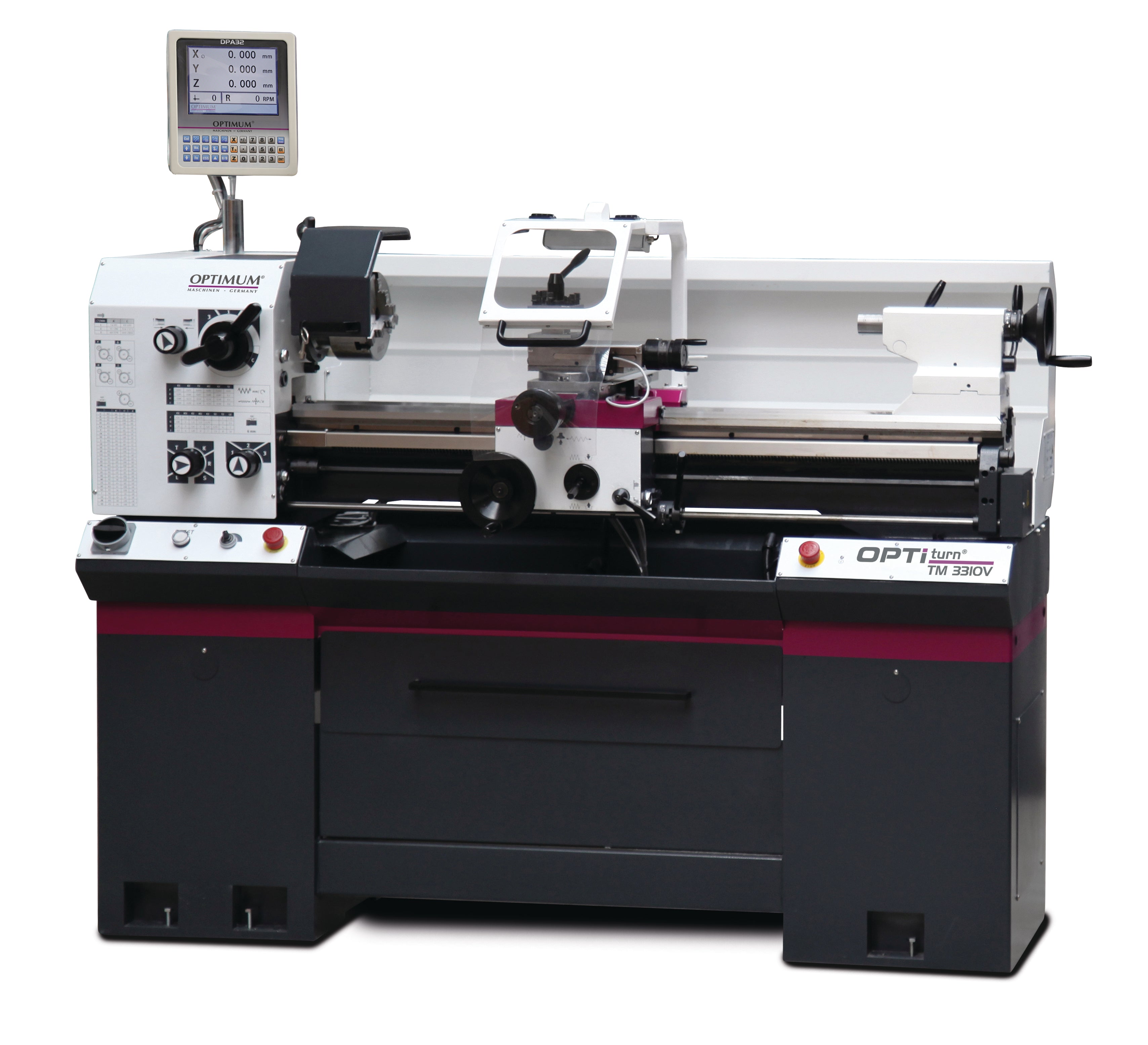 optimum OPTIturn TM 3310V Vezető és vonóorsós esztergagép