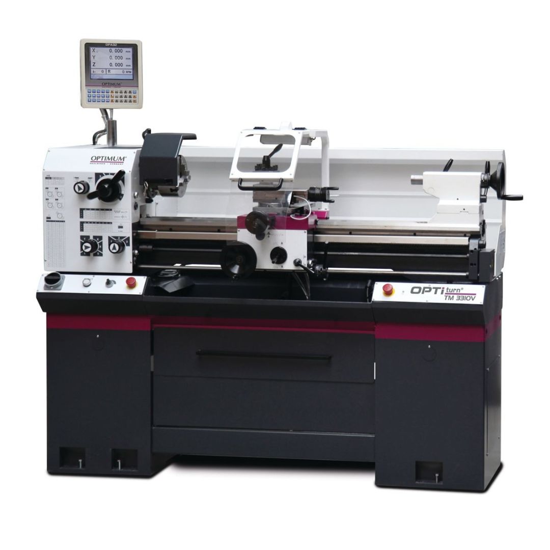 optimum OPTIturn TM 3310V Vezető és vonóorsós esztergagép