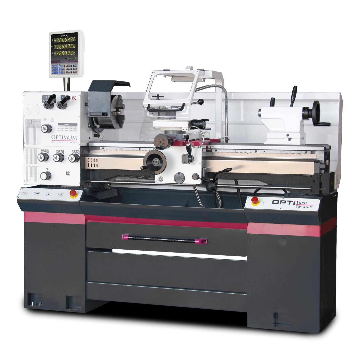Optimum OPTIturn TM 3610D vezér- és vonóorsós esztergagép