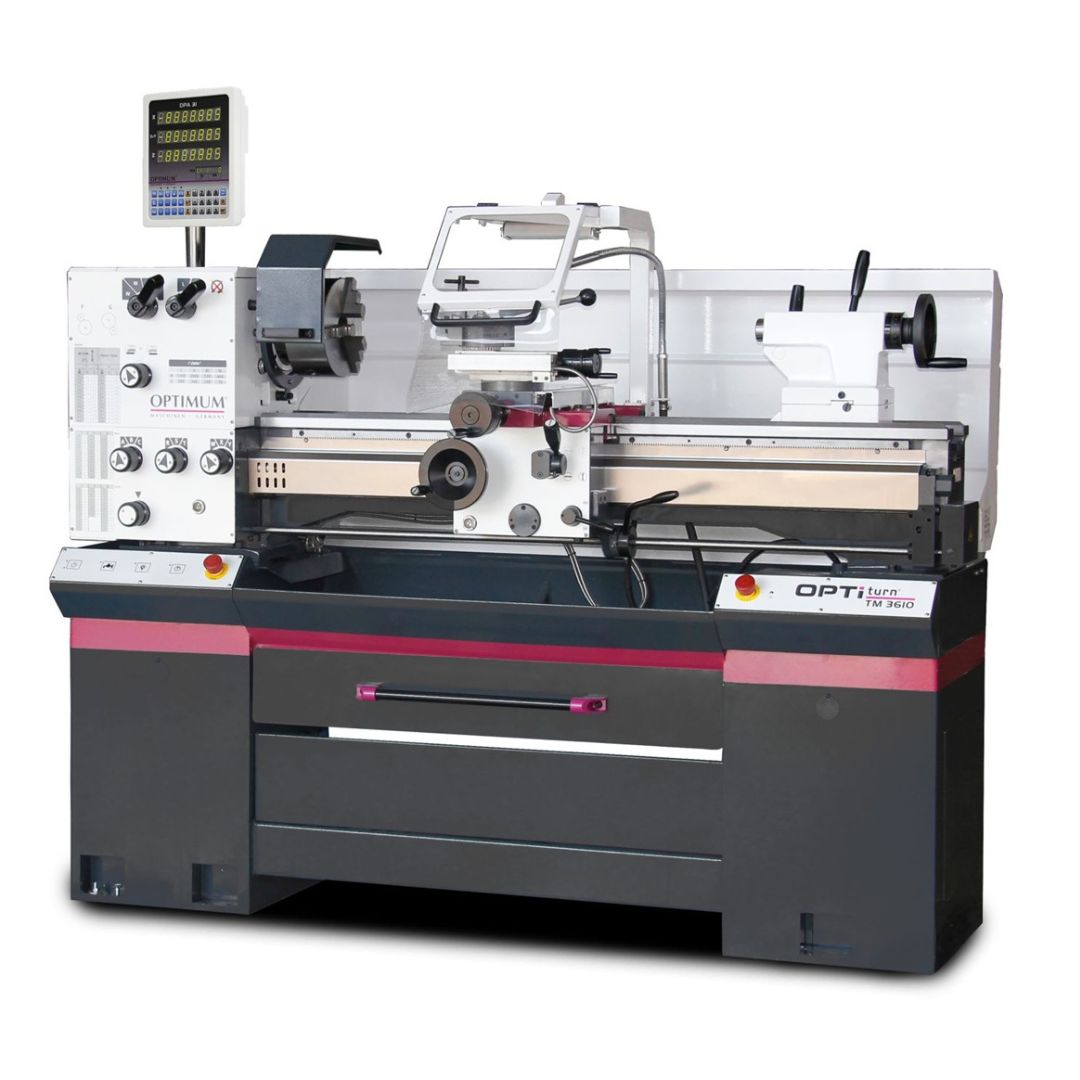 Optimum OPTIturn TM 3610D vezér- és vonóorsós esztergagép
