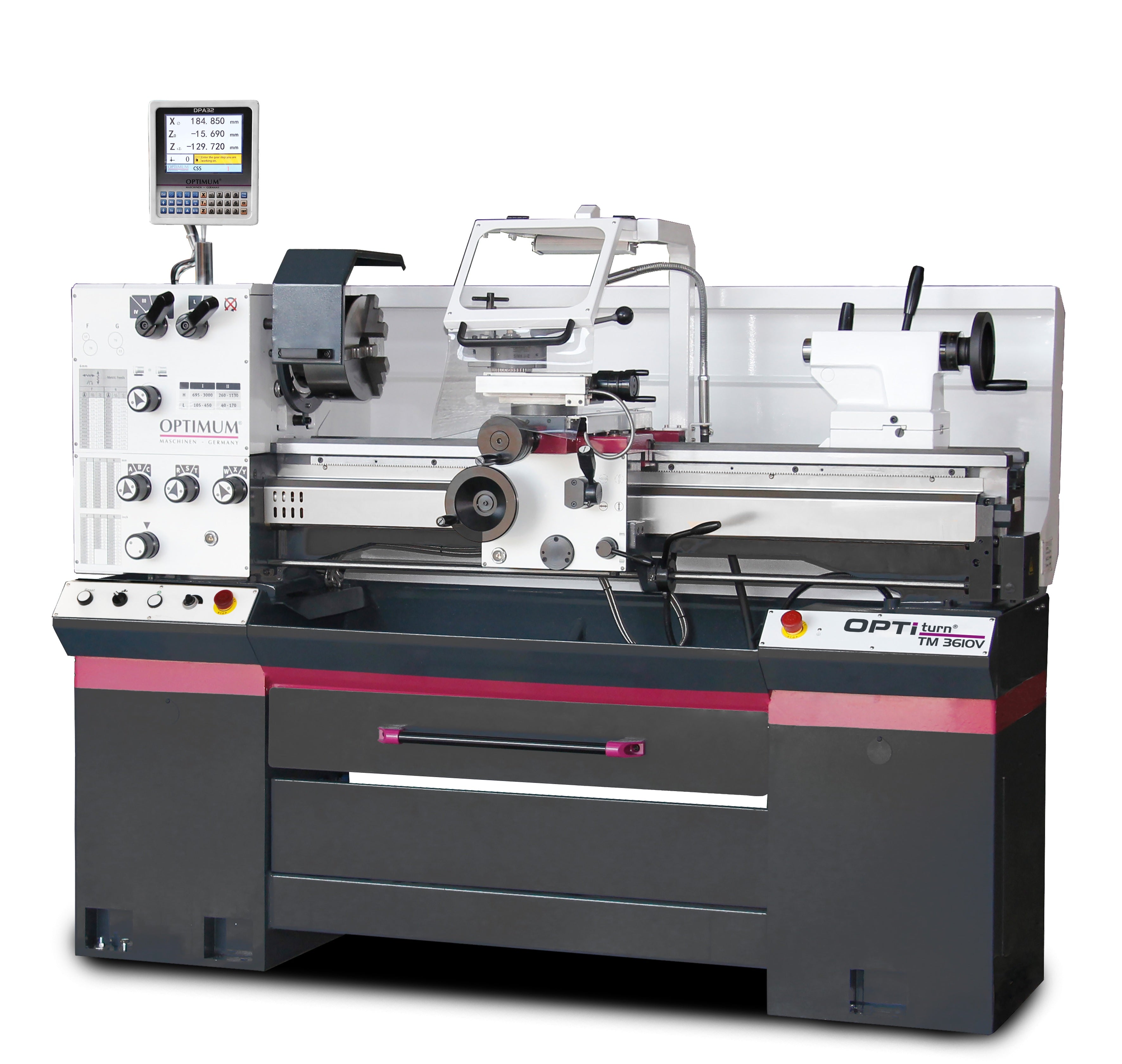 Optimum OPTIturn TM 3610V esztergagép