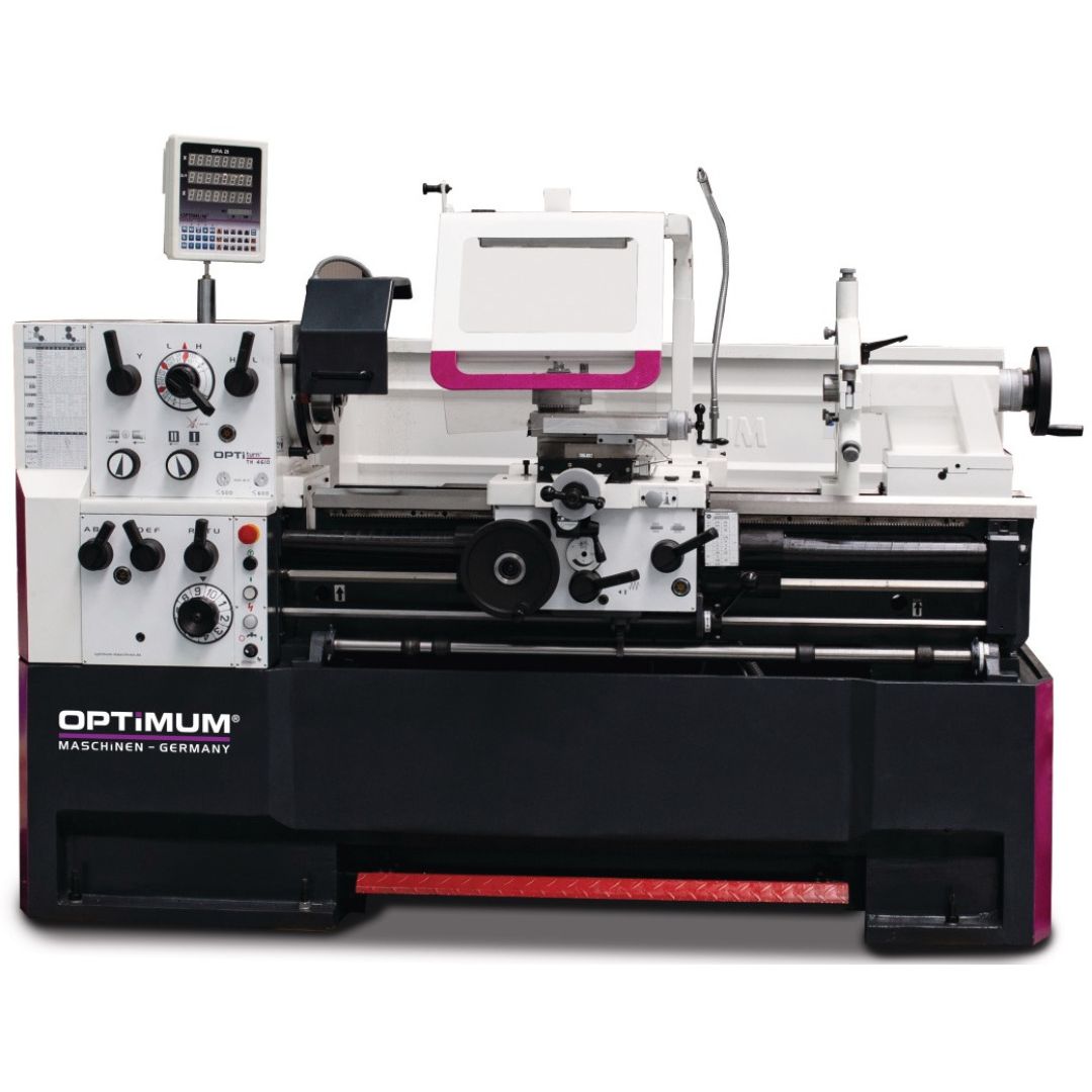 OPTIMUM Esztergagép OPTIturn TH 4615 D (460x1500mm, 5,5kW, DPA elmozdulásmérővel)