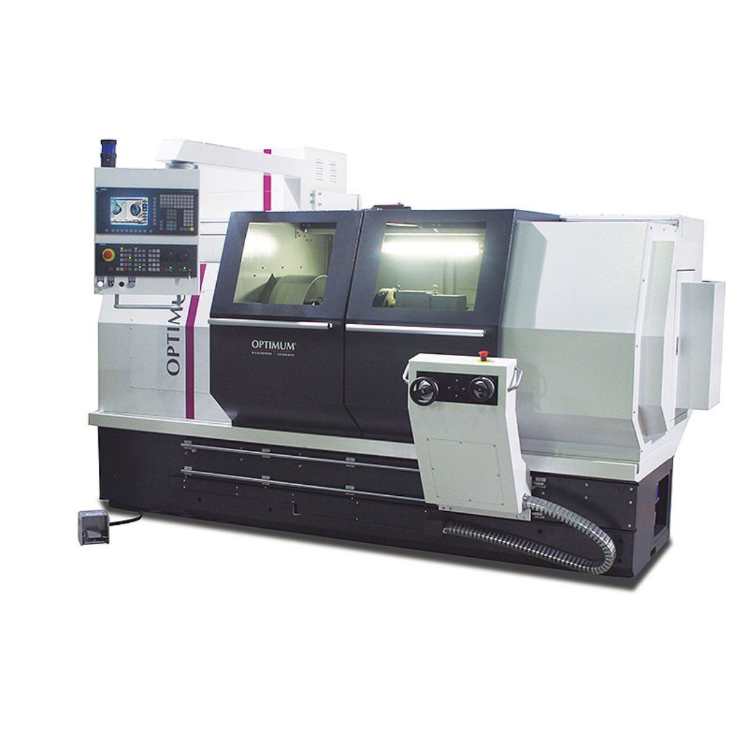 Opti L460 síkágyas CNC esztergagép Siemens 828D