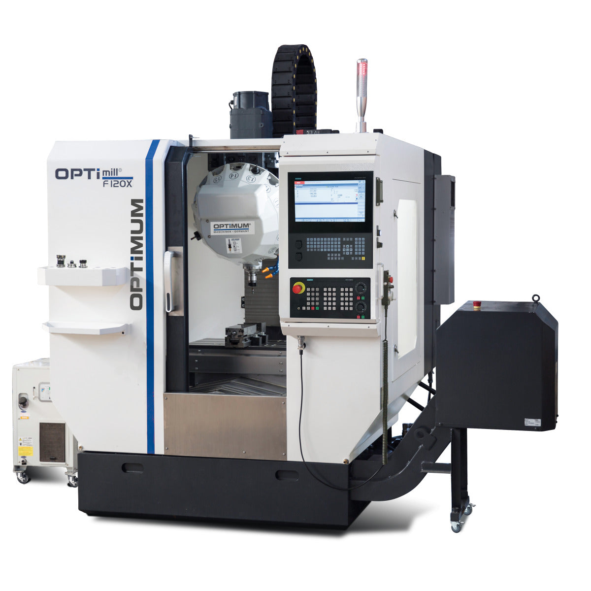 OPTImill F 120X maró és fúró-maró, menetfúró gép SIEMENS SINUMERIK 828D vezérlővel