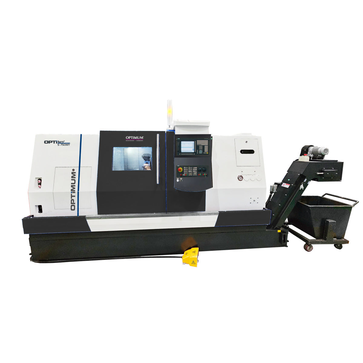 OPTIturn S 750MY CNC esztergagép hajtott szerszámmal, Y tengellyel