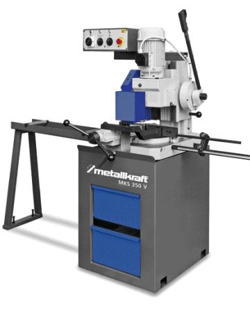 Fűrésztárcsás darabológép MKS 350 V (2,5kW, 400V, átm. 120mm)