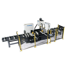 Metallkraft HMBS 340 CNC-DG X teljesen automata kétoszlopos horizontális szalagfűrészgép