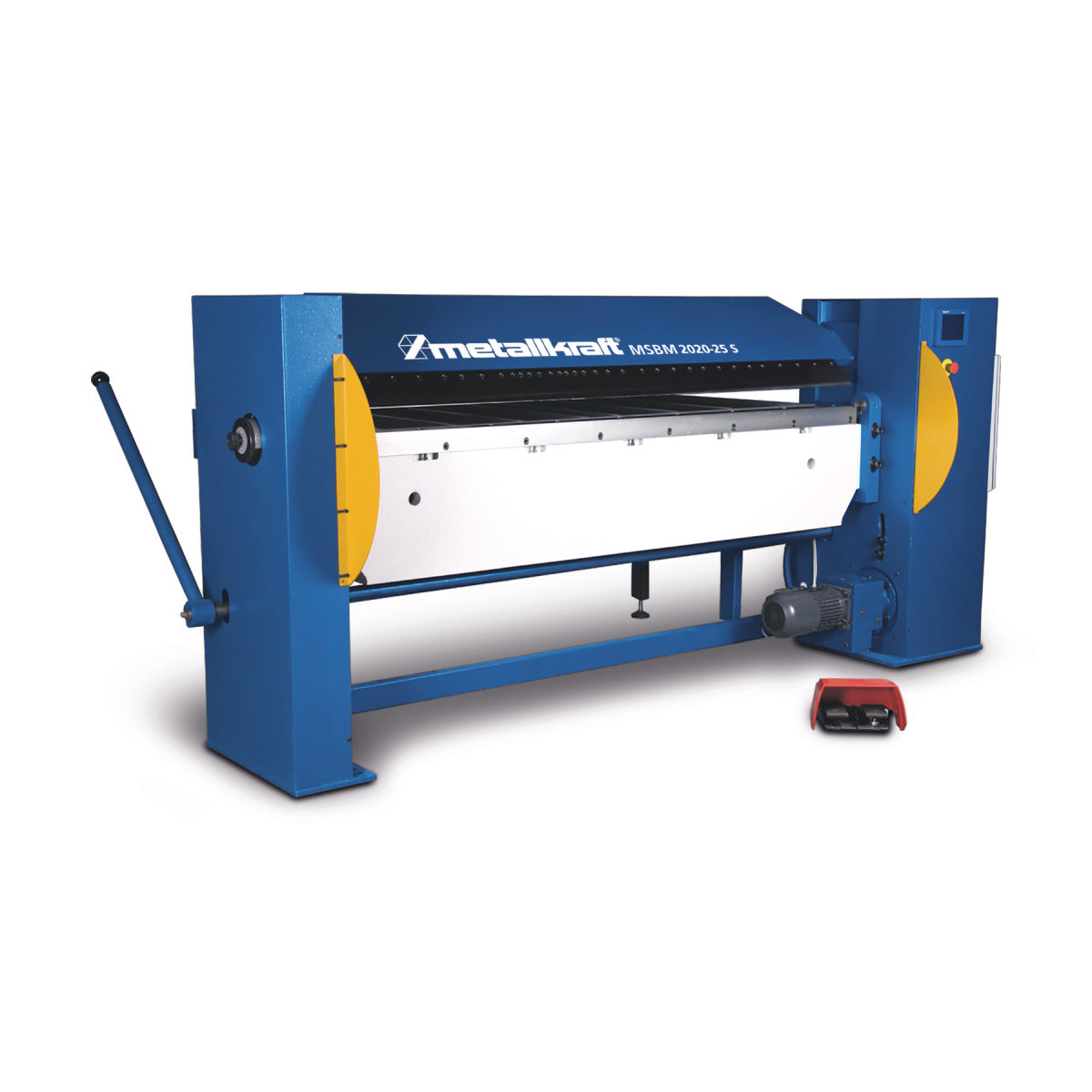 Metallkraft MSBM 2020-25 SH Motorrásegítéses lemezh.gép 2020/2,5mm szegm.pofával