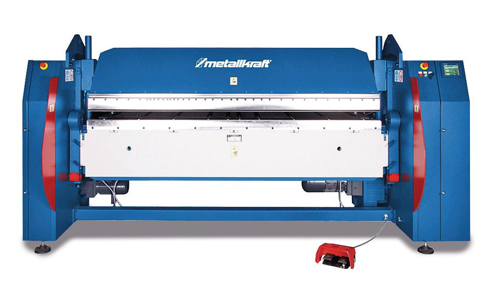Metallkraft Motoros lemezhajlító gép MSBM 4020-20 Pro SH szegmentált pof. 4020/4mm/90