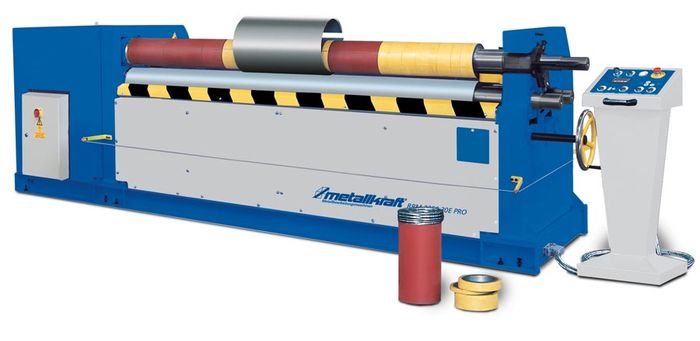 Metallkraft RBM 2550-60 E Pro 3 hengeres motoros, hajtóműves lemezhengerítő