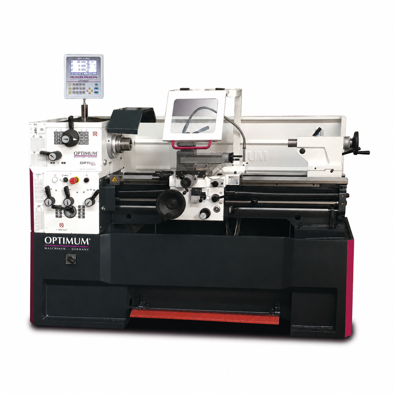Optimum Esztergagép OPTIturn TH 4210D, (420x1000mm, 4,5kW, DPA útmérővel szerelve)