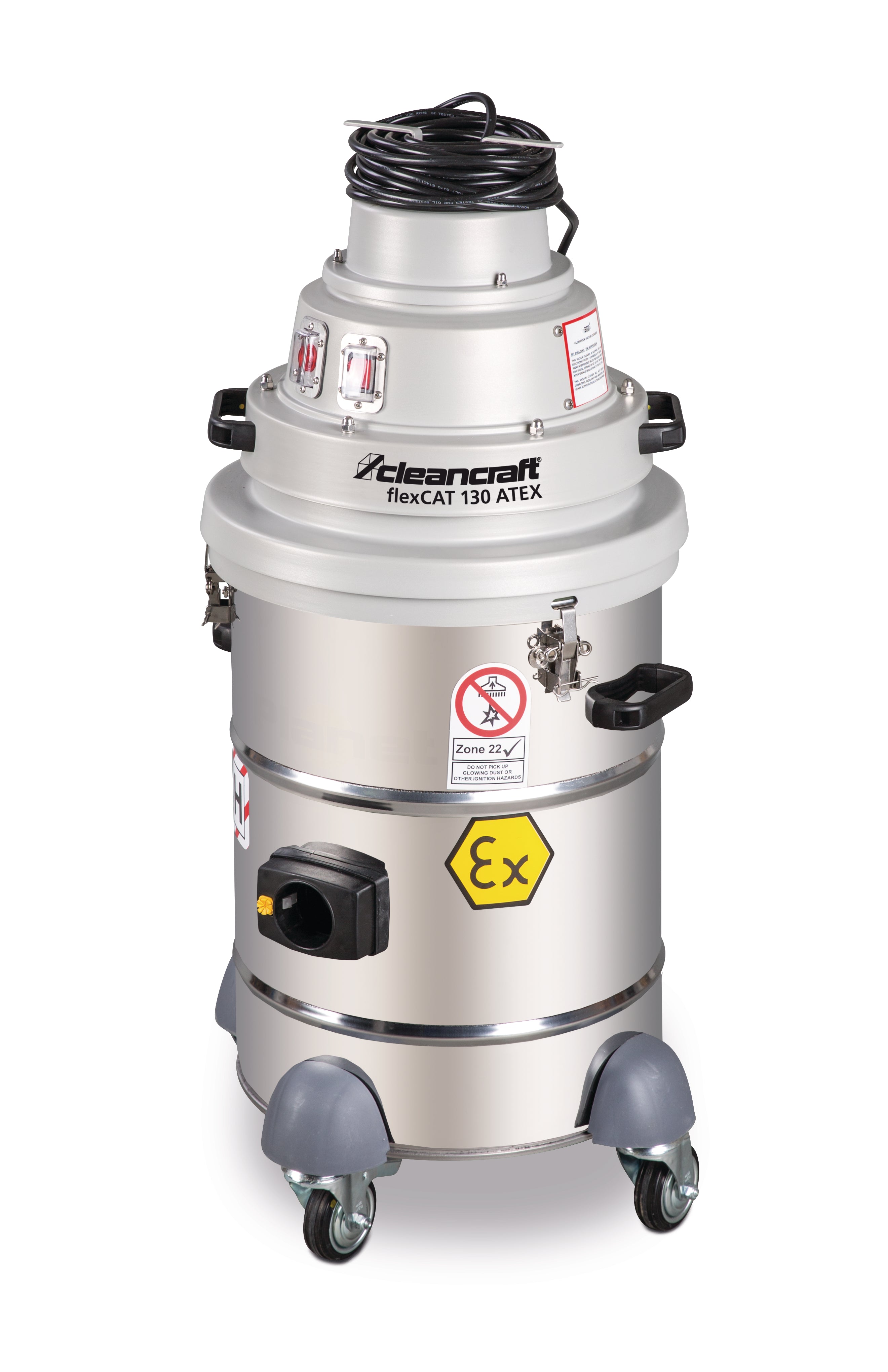 Cleancraft flexCAT 130 ATEX ipari porszívó
