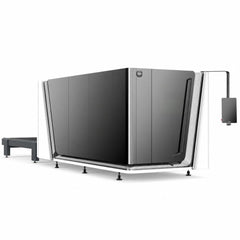 BODOR C3 palettacserélős, CNC fiber lézervágó (12kW, 3000x1500 asztallal)