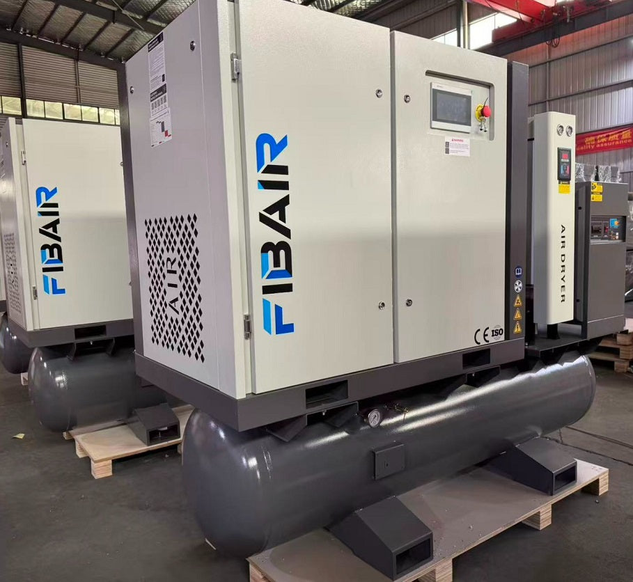 FIBAIR Csavarkompresszor 22 kW, 1.6MPA nyomás Lézervágó gépekhez 12 kW felett