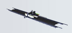 Metallkraft HSG PR1500B 12kW CNC fiber lézervágó gép
