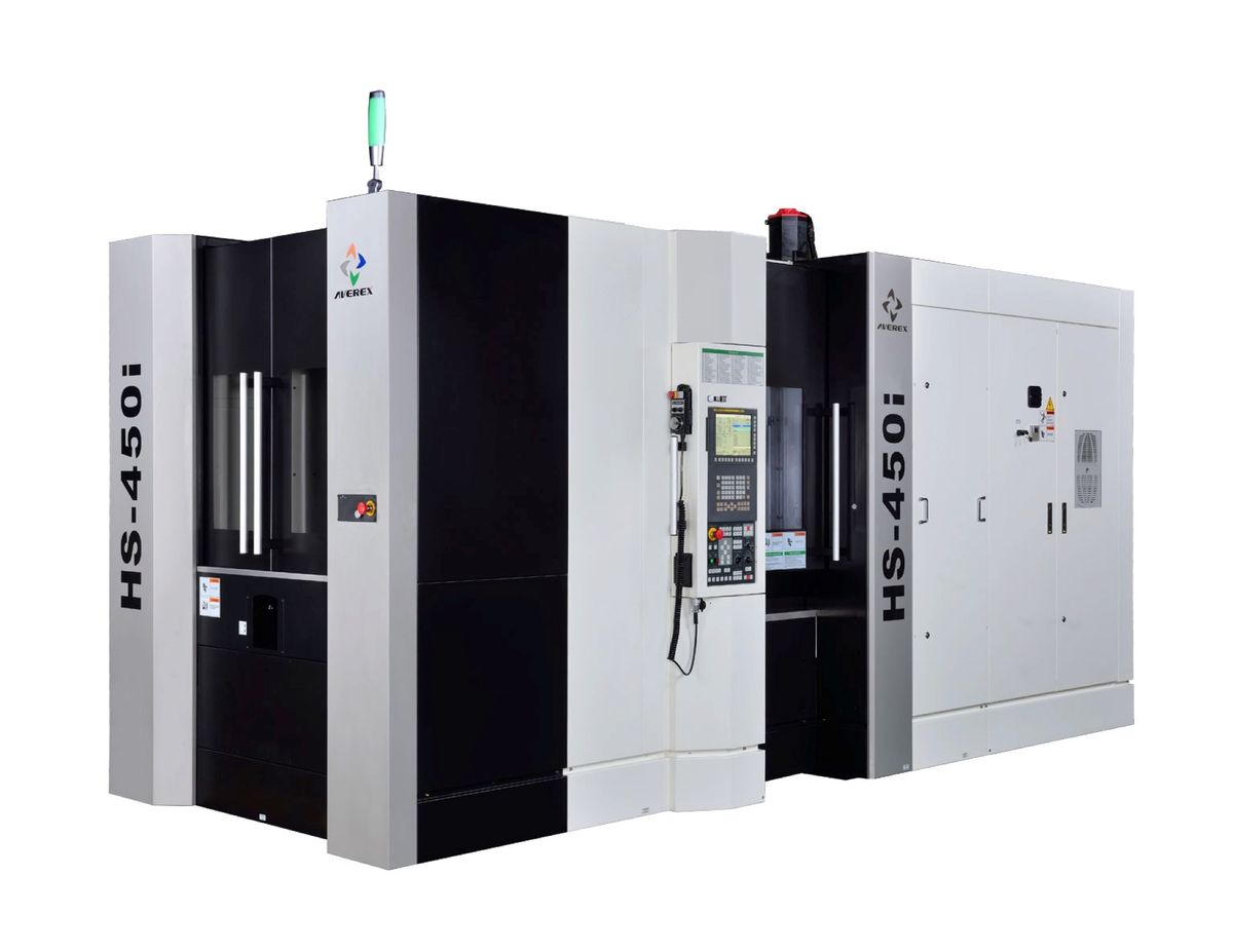 Horizontál megmunkálóközp HS450I (640x610x680mm, BBT40, 15kRPM, 22kW) F M-PRO1, 80ATC,