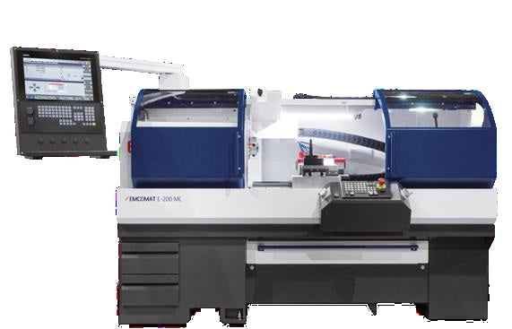 EMCO EMCOMAT E-200MC - Univerzális esztergagép  Siemens S828D