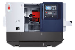 EMCO S65 TCM – SINUMERIK2 tengelyes CNC-esztergaközpont hajtott szerszámokkal és szegnyereggel