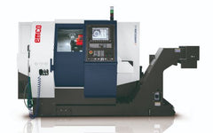 EMCO HYPERTURN 45 SM2Y / SINUMERIK ONE duplarevolveres ellenorsós CNC esztergagép