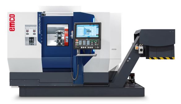 EMCO UNIVERSALTURN 50 M SIEMENS ONE ferdeágyas CNC eszterga